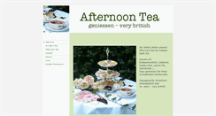 Desktop Screenshot of afternoon-tea.ch